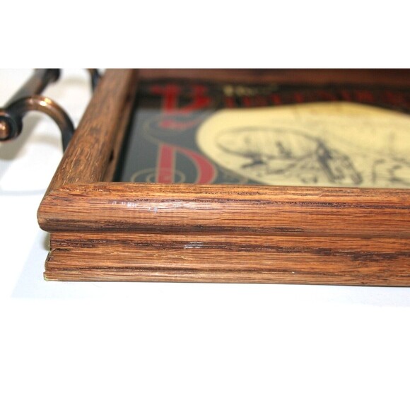 Hensley Co The Bartenders Pride A Remedy For Everything Wood Framed Glass 1980 - Picture 6 of 9